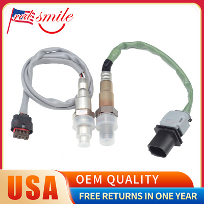 2PCS Oxygen O2 Sensor Upstream+Downstream For 2014 15-20 Ford Fusion 1.5L L4 USA