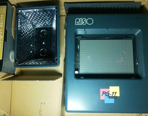 RISO Print Gocco PG-11 Screen Printing Machine w/ Box Authentic - Picture 3 of 8