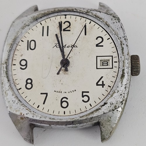 Vintage Watch USSR RAKETA 2610 Soviet Watch Parts