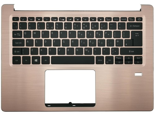 Acer Swift SF314-54 Palmrest Cover Keyboard UK Pink Backlit 6B.GYRN1.032
