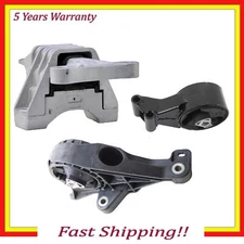 Engine Motor & Auto Transmission Mount For 13-15 Chevrolet Malibu 2.0L Set 3PCS