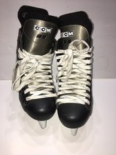 CCM NHL 92 Youth Junior Ice Hockey Skates Size 5.5 Black/White