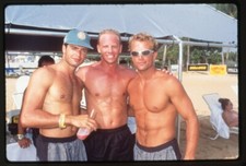 David Charvet Ian Ziering David Chokachi Barechested Original 35mm Transparency