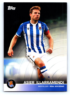  2021-22 TOPPS Real Sociedad Official Team Set 11 Asier Illarramendi