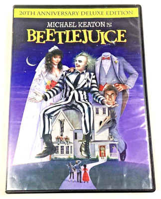 Beetlejuice (20th Anniversary Deluxe Edition) - DVD -Like New