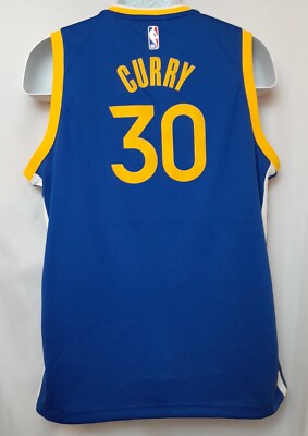NIKE Golden State Warriors Stephen Curry #30 NBA Swingman Jersey
