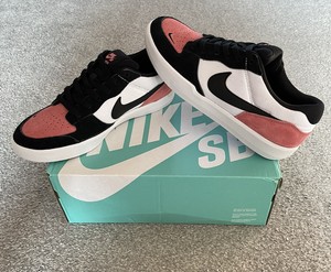 Nike SB Force 58 Pink Salt - White/Black/Pink - UK9/US10 - BNIB W/Receipt |  eBay