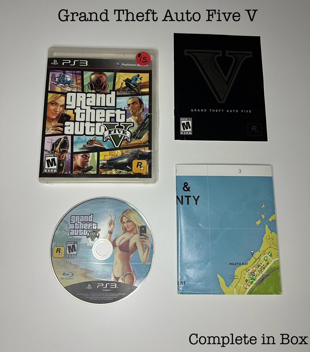PlayStation 3: Grand Theft Auto V PS3- Complete In Box