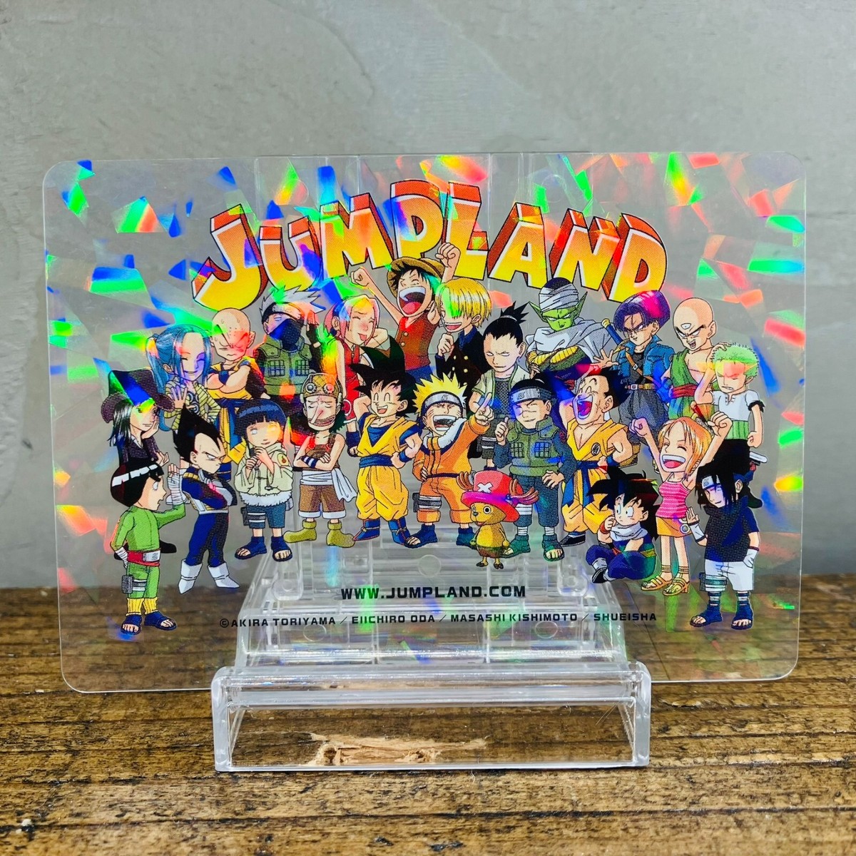 極貴重 孫悟空とルフィ JUMPLAND ジャンプランド 体験用カード
