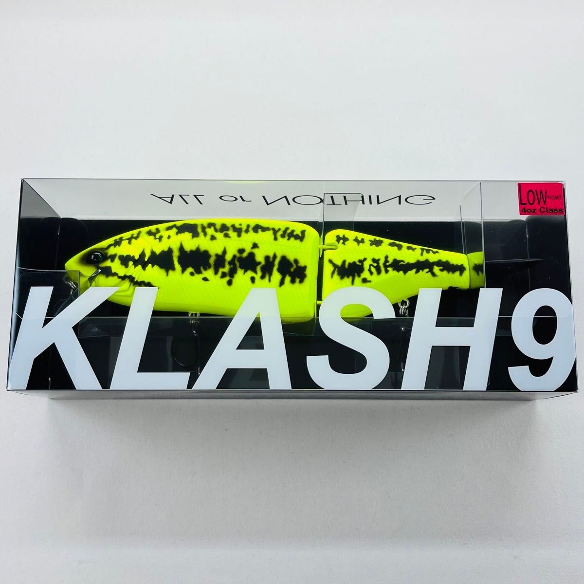 drt klash9 LOW k9 shock lemon ショックレモン DRT KLASH9 SHOCK LEMON Color 4oz Big Swimbait Low Float NEW
