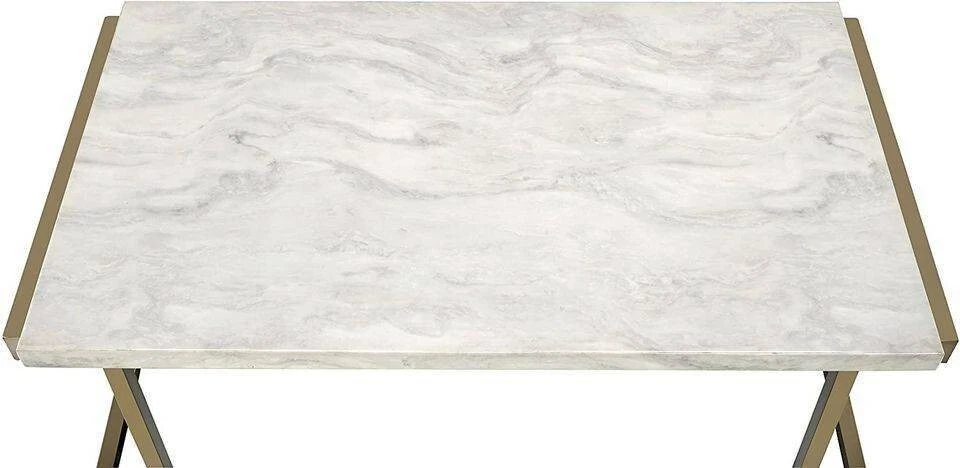 全新 人造大理石桌,桌面控制台 桌入口 仅提货 西雅图 — 第 3/4 张图片