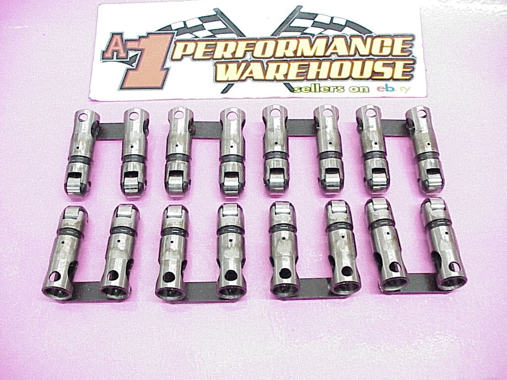 16 Schneider Centered Solid Roller Lifters .842" Small Block Chevy Crower eBay