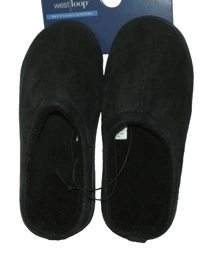 SAOLA Ciabatte uomo nuove taglia 9 10 nere zoccoli west loop suola rigida slip on