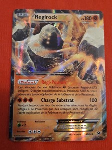 Regirock Ex 43 124 Pv180 Holo Reverse Carte Pokemon Rare Vf Fr Ebay