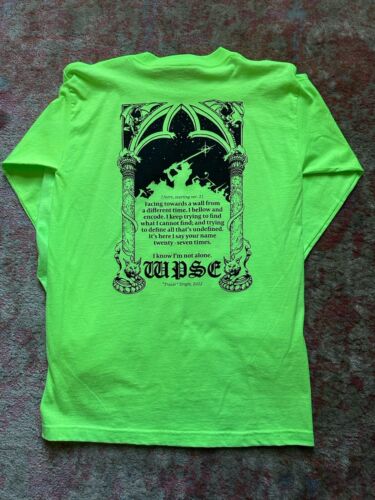 Wicca Phase Springs Eternal “Tracer” 2022 LS Tee Green WPSE GBC Emo Rap NEW - Picture 4 of 6