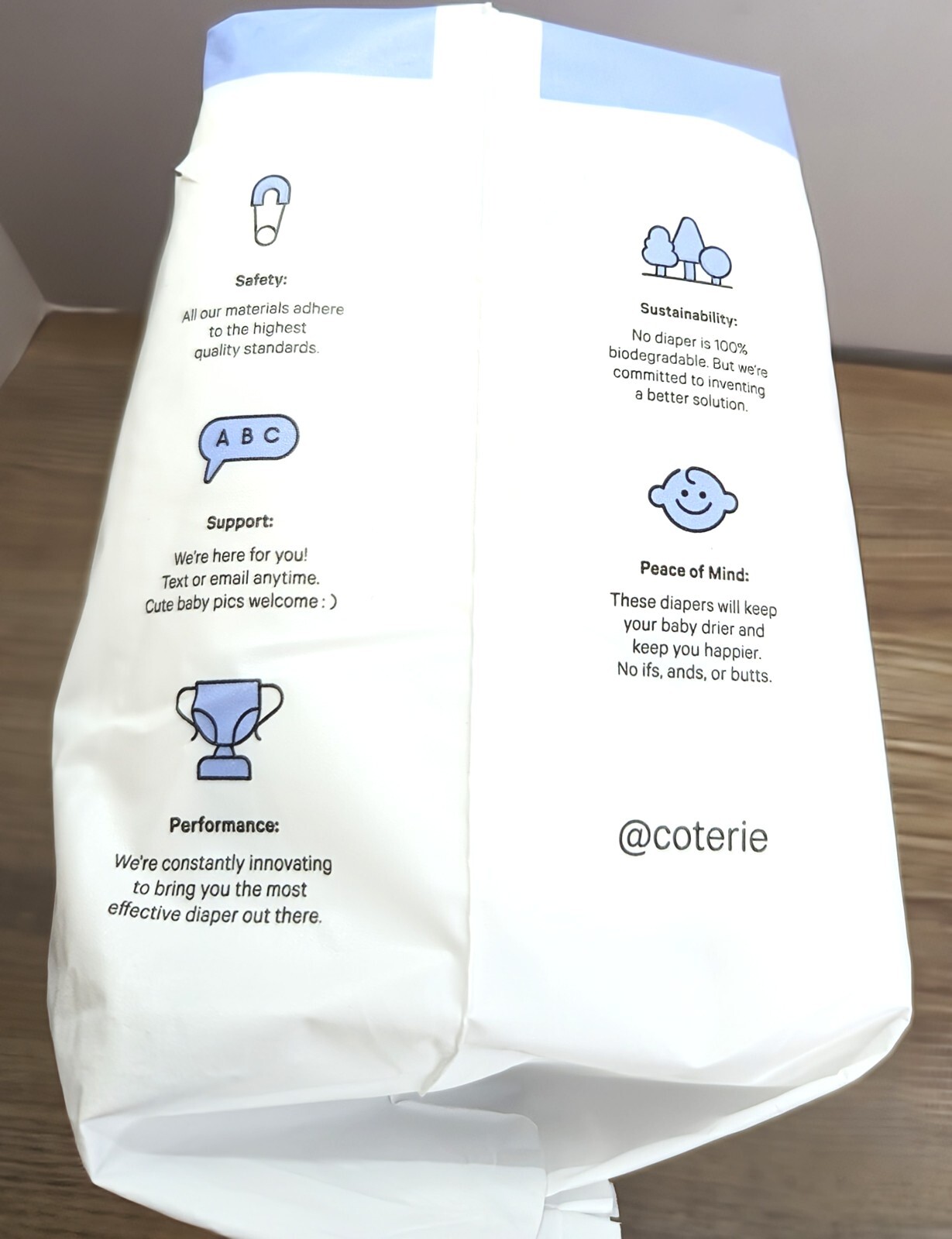 Coterie Newborn Diapers1 Package (31 diapers) NEW eBay