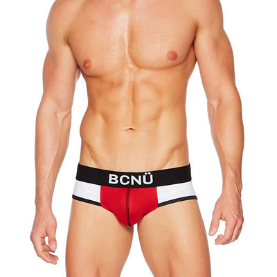 BCNU SPIN PUSH-UP BRIEF RED Made in Portugal ''X-Large'' K7