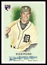 2010 Topps Allen & Ginter #320 Scott Sizemore Rookie Detroit Tigers