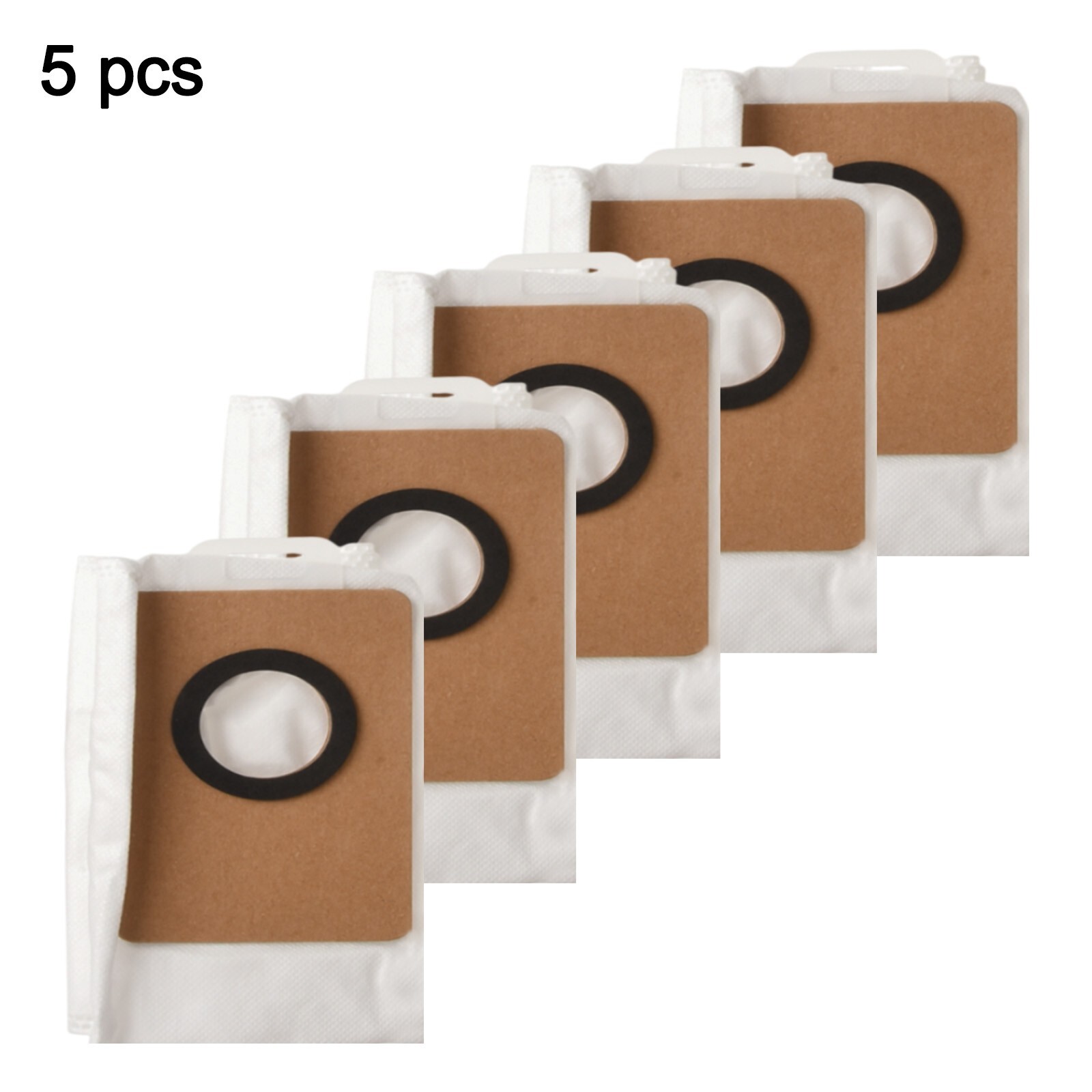Maintain Clean Floors Effortlessly with 5-Pack ILIFE T20S Replacement Dust Bags for Hygienic Floor Care