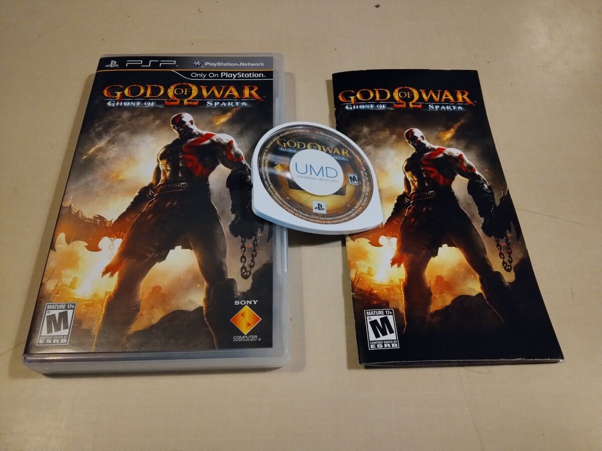 God Of War, Chains Of Olympus Sony PSP PlayStation Portable Game With  Manual