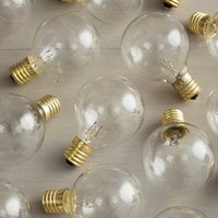 Replacement Globe Light Bulb, G50, 7w/130v, E17 Base, Clear, Set Of 25, New, Fre on sale Replacement Globe Light Bulb, G50, 7w/130v, E17 Base, Clear, Set Of 25, New, Fre on sale