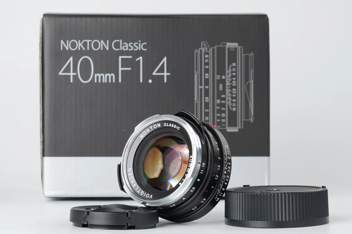 Voigtländer f/1.4 Lenses 40mm Focal for sale - eBay