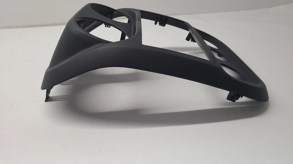 Jeep Compass Patriot 2010-2017 radio central clima tablero embellecedor bisel negro Foto 3 de 4