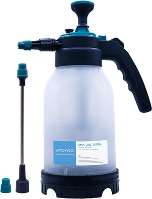 #ad 1 2 Gallon Pump Sprayer w Wand Garden Pressure Spray Bottle Adjustable $24.95