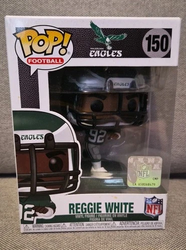 Funko Pop Reggie White #150 Vinyl Figure Philadelphia Eagles NFL Collectible