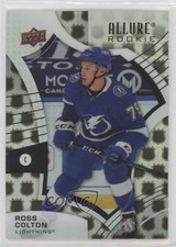 2021-22 Upper Deck Allure Rookies 1917 NHL Shield Ross Colton #144 Shield 05nw