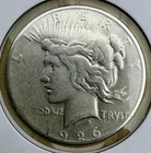 1926-S Peace Dollar 90% Silver XF