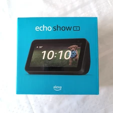 Echo Show 5 2nd Gen 5.5" Smart Display Touchscreen Speaker with Alexa Sealed Box