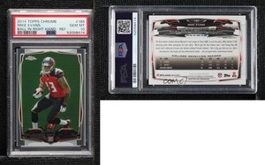 2014 Topps Chrome Refractor Mike Evans #185 PSA 10 GEM MT Rookie RC