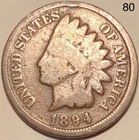 1894 Indian Head Penny Cent