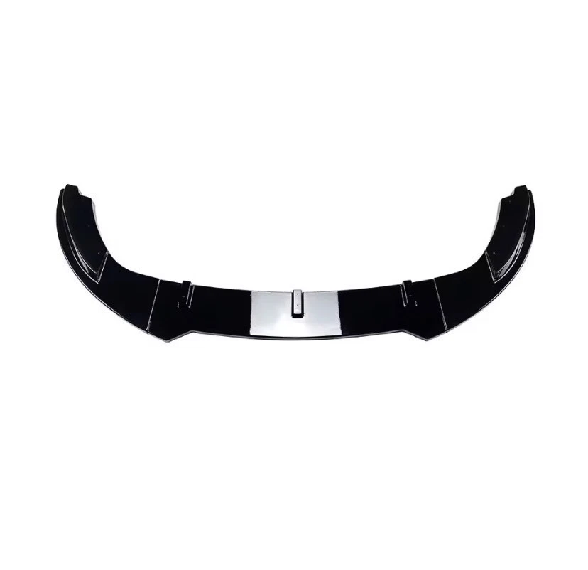 Divisor de alerón labial de parachoques delantero para VW Golf MK5 GTI 2006-2009 negro brillante Foto 2 de 2