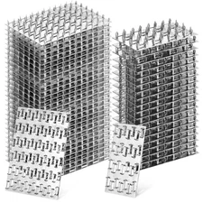 30 Pcs Truss Mending Plates, 2 x 4 and 4 x 6 Pronged Truss Flat Connector Pla...