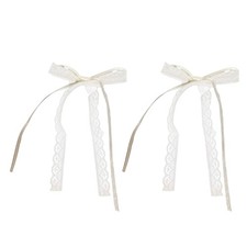Ribbon Bowknot Hair Clip Women Hairclip PonytailHolder Elegant Hair Ornaments