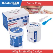 Dental Impression Material Dental Putty Fast Set VPS 400g Base 400g Catalyst 