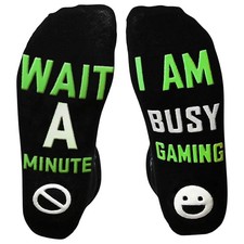 Funny Gamer Socks Do Not Disturb I'm Gaming Stocking Stuffers Teen Boys Gift