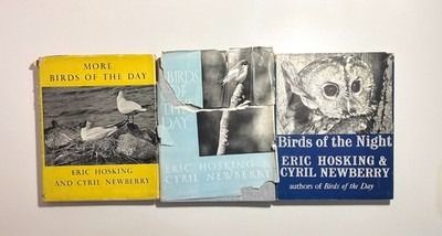Eric Hosking Bird Books Birds of the Day/More/Birds of the Night Vintage Bundle