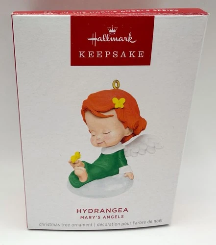 Hallmark Keepsake Mary’s Angels Hydrangea 38th In Series Ornament 2025  NEW
