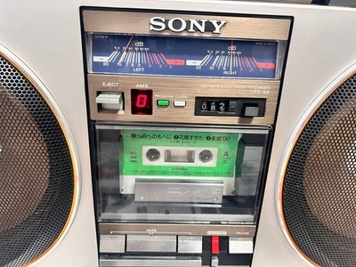 SONY CFS-99 Stereo Cassette Recorder Energy 99 Boombox Serviced