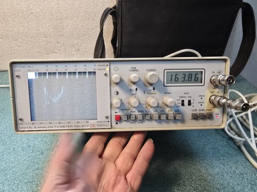 Antennen Meßgerät Promax MC-377 Digital & Analog TV Meter#K - Afbeelding 3 van 9