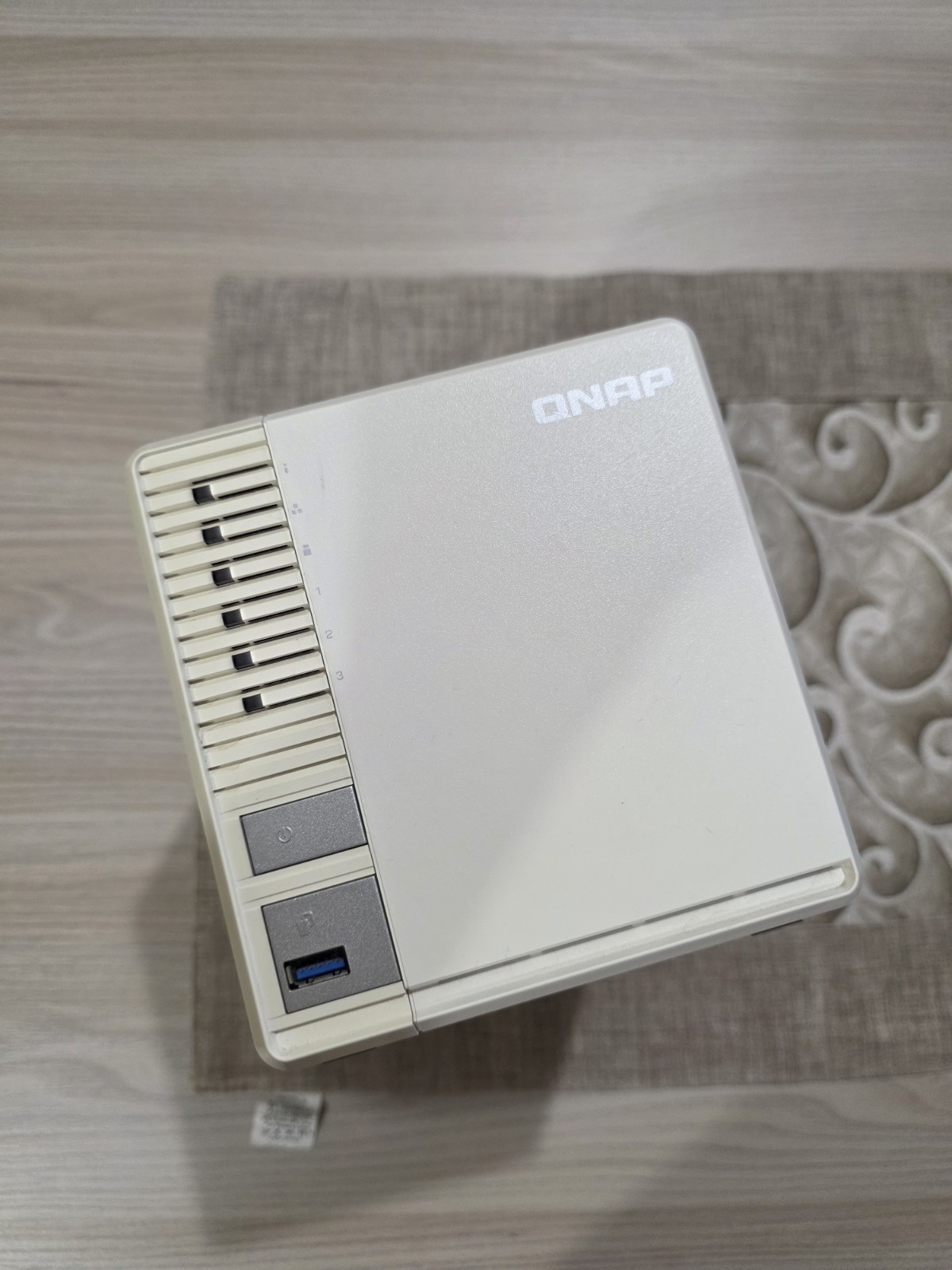 Nas 3 Bay QNap TS-328 with 2 1TB Hard Drives