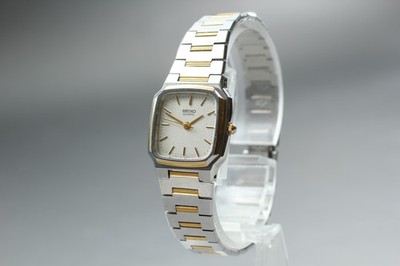 Vintage 1983 Exc+5 Seiko Stellar 7321-5020 Two-Tone Quartz Womens