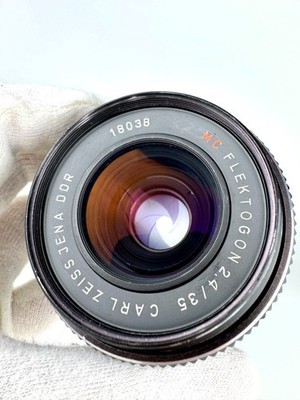 Carl Zeiss Jena Flektogon 35mm f/2.4 MC Lens M42 DDR Wide Angle