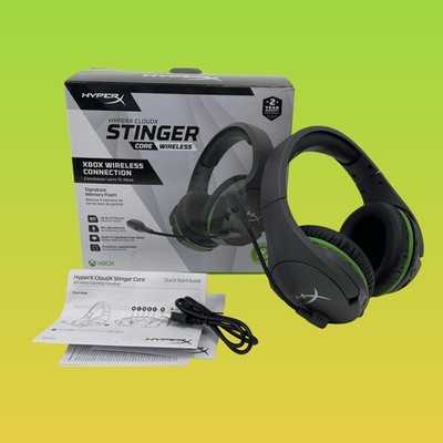 HyperX CloudX Stinger Core Wireless Gaming Headset Black/Green for Xbox #FS7439