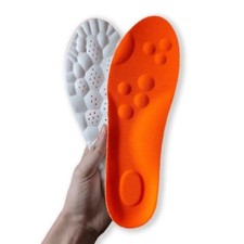 4D Cloud Memory Foam Insoles Shock Absorption Shoe Inserts Men Size 13-14