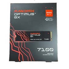 SanDisk Optimus GX 7100 500GB M.2 2280 NVMe PCIe 4.0 x4 SSD 6800MB/s NEW SEALED