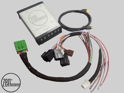 NAV-TV ZEN AVB-GM  produces a 6 channel analog output with a S/N Ratio of 112dB.